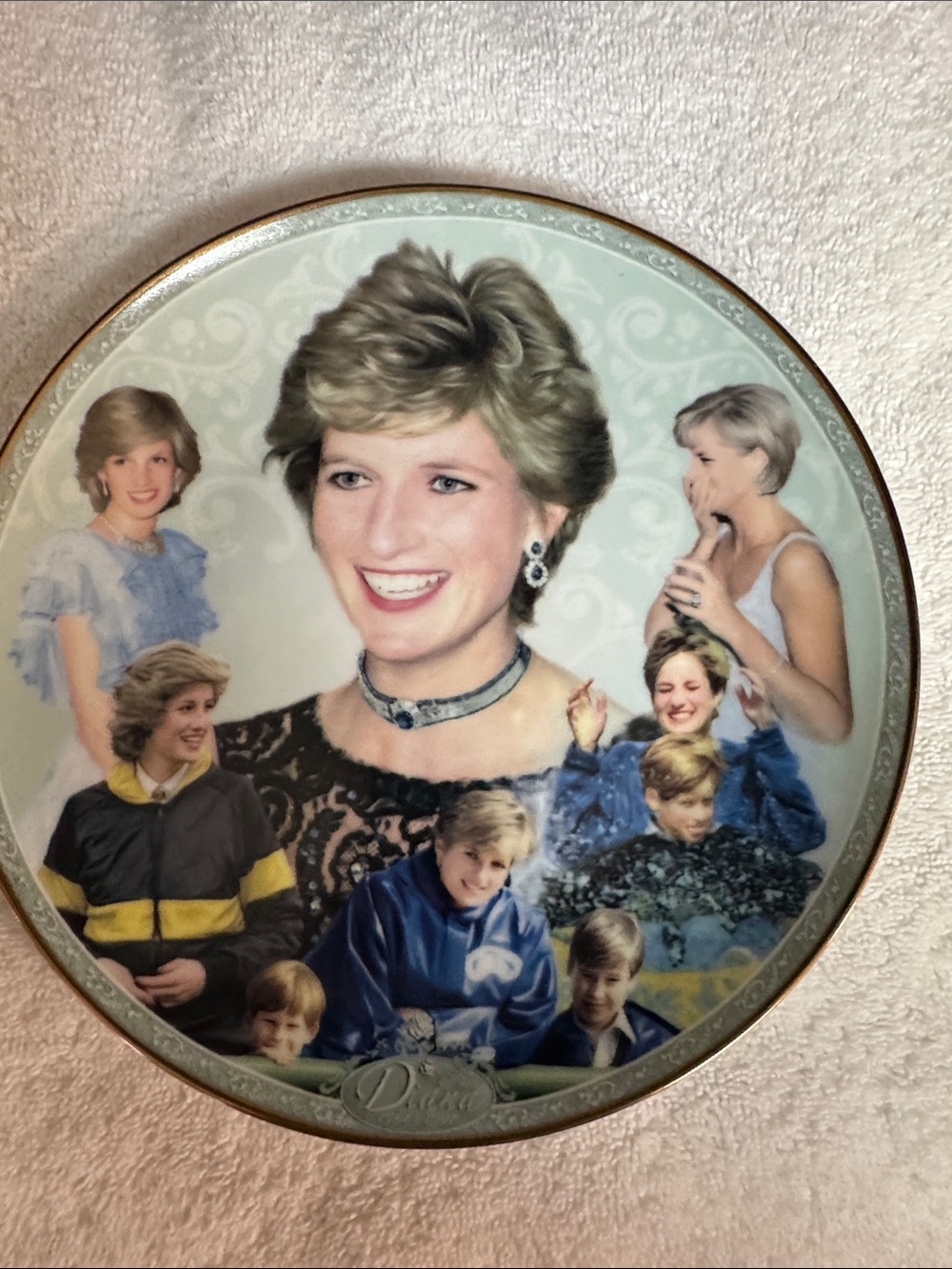 Princess Diana Joy and Laughter Danbury Mint #A3352 Royal Worcester